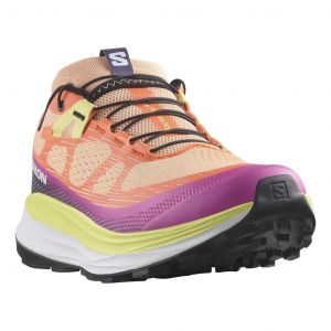 Chaussures Salomon Ultra Glide 2 orange lilas jaune femme - 44