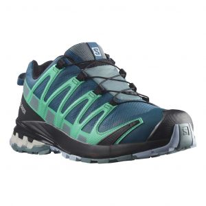 Chaussures Salomon XA PRO 3D v8 GORE-TEX bleu turquoise noir femme - 36