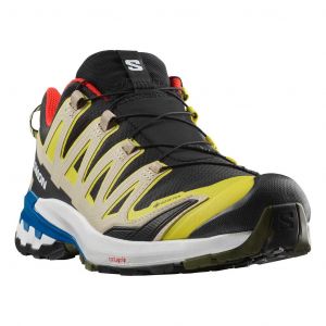 Chaussures Salomon XA PRO 3D v9 GORE-TEX noir jaune beige rouge - 48