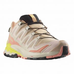 Chaussures Salomon XA PRO 3D v9 GORE-TEX beige rose femme - 44