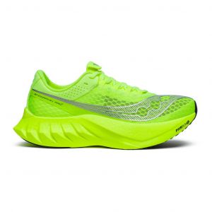 Chaussures Saucony Endorphin PRO 4 jaune citron femme - 42