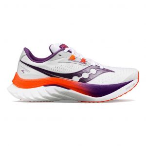 Chaussures Saucony Endorphin Speed 4 blanc violet orange femme - 37