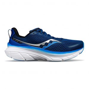 Chaussures Saucony Guide 17 Wide bleu marine blanc - 46.5