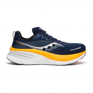 Chaussures Saucony Hurricane 24 bleu marine jaune - 48