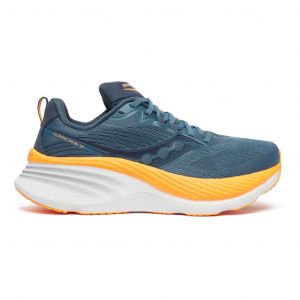 Chaussures Saucony Hurricane 24 bleu jaune femme - 42