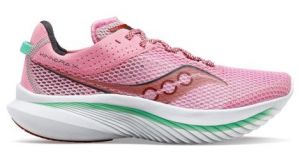 Chaussures de running femme saucony kinvara 14 rose vert