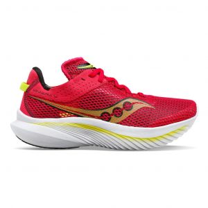 Chaussures Saucony Kinvara 14 rouge jaune femme - 44.5