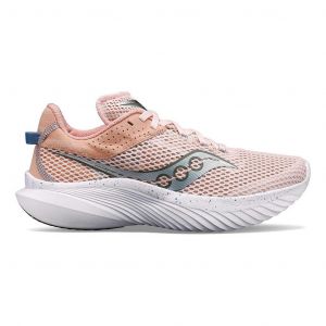 Chaussures Saucony Kinvara 14 rose lotus blanc femme - 41