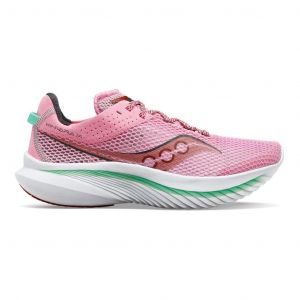 Chaussures Saucony Kinvara 14 rose vert femme - 44