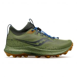 Chaussures Saucony Peregrine 13 ST vert kaki bronze - 46