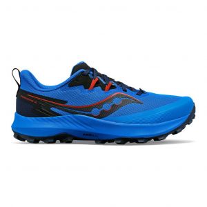 Chaussures Saucony Peregrine 14 bleu noir - 46.5