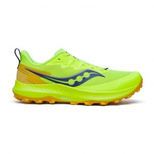 Chaussures Saucony Peregrine 14 vert lime - 49