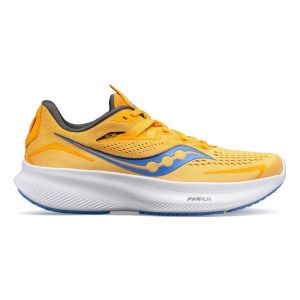 Chaussures Saucony Ride 15 doré blanc bleu femme - 43