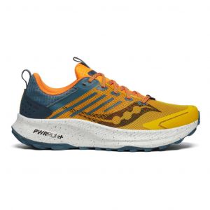 Chaussures Saucony Ride TR2 orange jaune bleu - 48