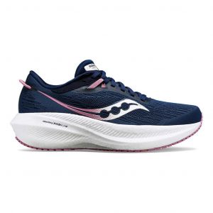 Chaussures Saucony Triumph 21 bleu marine rose orchidée femme - 44.5