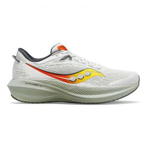 Chaussures Saucony Triumph 21 gris brume jaune orange - 40