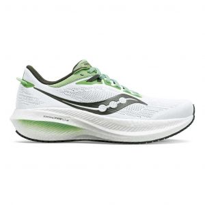 Chaussures Saucony Triumph 21 blanc vert - 40