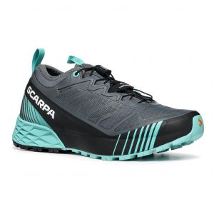 Chaussures Scarpa Ribelle Run GORE-TEX gris foncé bleu céleste femme - 41