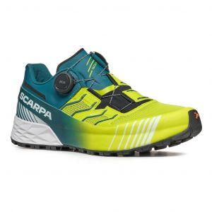 Chaussures Scarpa Ribelle Run Kalibra HT jaune bleu - 46