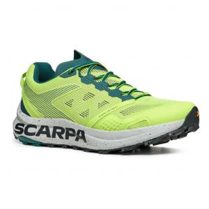 Chaussures Scarpa Spin Planet jaune bleu blanc - 45.5