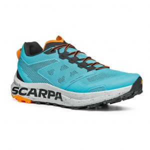 Chaussures Scarpa Spin Planet bleu clair orange - 45