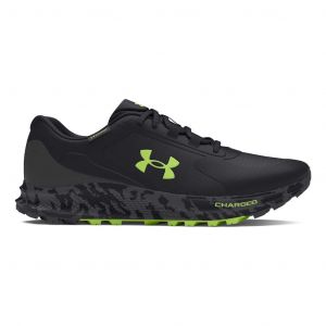 Chaussures Under Armour Bandit Trail 3 Running noir vert fluo - 48.5