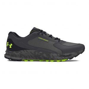 Chaussures Under Armour Charged Bandit Trail 3 gris foncé vert fluo - 48.5