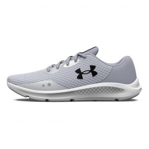 Chaussures Under Armour Charged Pursuit 3 gris blanc femme - 40