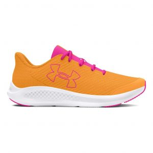 Chaussures Under Armour Charged Pursuit 3 orange fuchsia enfant - 36