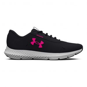 Chaussures Under Armour Charged Rogue 3 Storm noir rose blanc femme - 42.5