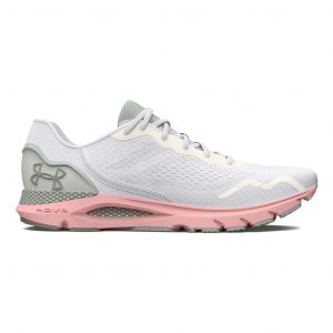 Chaussures Under Armour HOVR Sonic 6 blanc gris rose femme - 38.5