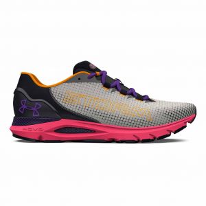 Chaussures Under Armour HOVR Sonic 6 Storm gris rose orange - 42