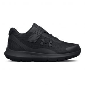 Chaussures Under Armour BINF Surge 3 avec velcro noir garçon - 21