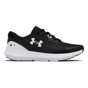 Chaussures Under Armour Surge 3 noir blanc femme - 42.5