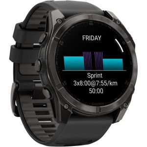 GARMIN Fenix 8 Amoled 51mm Sapphire Titane Noir Unique 2024