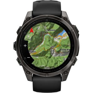 GARMIN Fenix 8 Amoled 47mm Sapphire Titane Noir Unique 2024