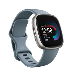 Google Fitbit Versa 4 Montre connectée sport avec GPS intégré et jusqu?à 6 jours d?autonomie de batterie - compatible avec Android et iOS