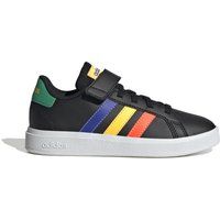 Baskets lacets élastiques et sangle supérieure enfant adidas Grand Court