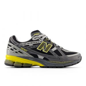 New Balance Unisexe 1906 Utility en Gris/Orange/Noir, Suede/Mesh, Taille 47.5 Large