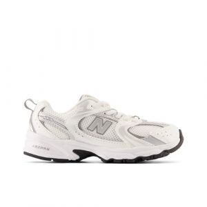 New Balance Enfant 530 Bungee en Blanc/Gris