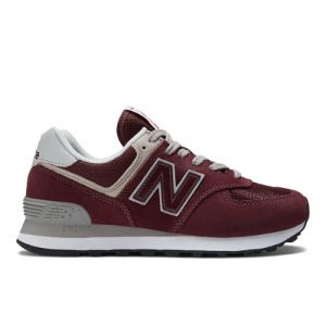 New Balance Femme 574 Core en Rouge/Blanc