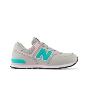 New Balance Enfant 574 en Gris/Vert