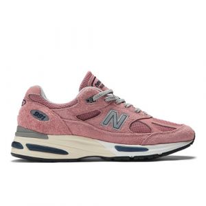 New Balance Unisexe Made in UK 991v2 en Rose/Bleu/Gris/Jaune