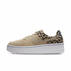 Chaussure Nike Air Force 1 Sage Low Premium Animal pour Femme - Marron