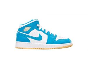 Air Jordan 1 Mid Aquatone (GS) DQ8423-400 Size 38.5