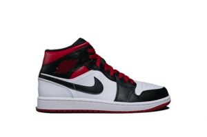 AIR JORDAN 1 Mid 'Gym Red Black Toe' DQ8426-106 Size 45