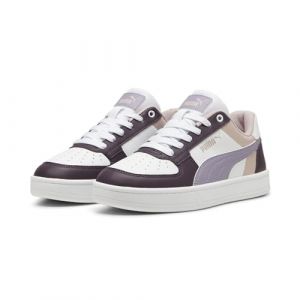 PUMA Baskets Caven 2.0 Block Enfant et Adolescent 38.5 Midnight Plum Pale White Purple