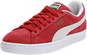 Puma - Suede Classic+ - Baskets mode - Mixte Adulte - Rouge (team regal red-white) - 36 EU