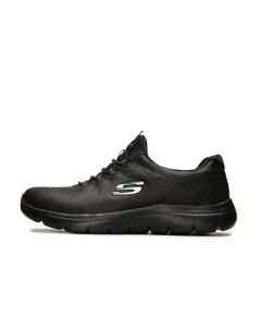 Skechers Femme Zapatillas Deportivas Mujer Summits Itz Bazik Negro Chaussure de Piste d'athlétisme