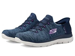 Skechers Femme Hands Free Slip Ins Summits Dazzling Haze Basket